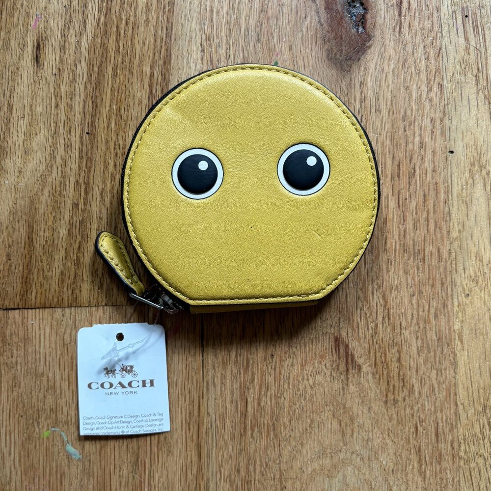 Coach all around zipper coin purse